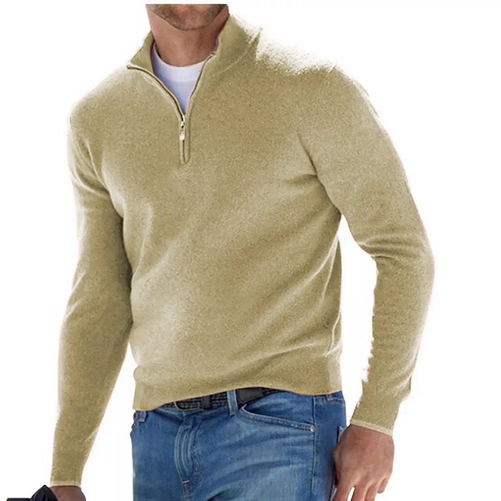 2025 Custom Factory Good Price Men′s Pullover Fashionable Cotton Sweater