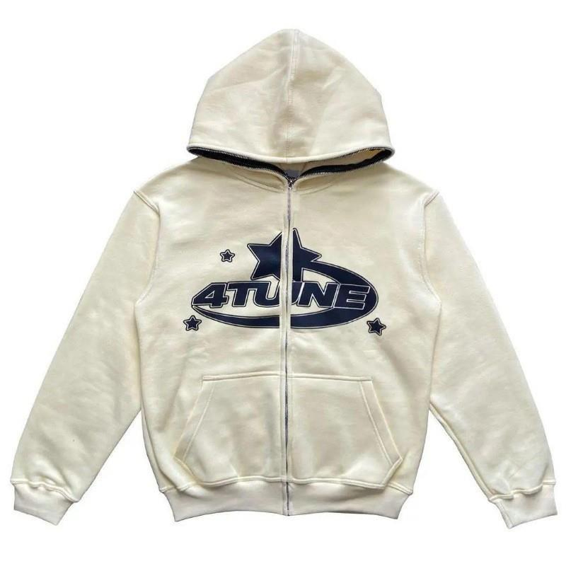 Wholesale Garment Manufacturer Oversize Printed Hoodie Men&prime;s Zippered Hoodie