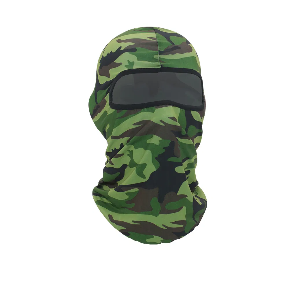 Factory Comfortable Windproof One Holes Camouflage Ski Face Mask Fashion Hats Balaclava