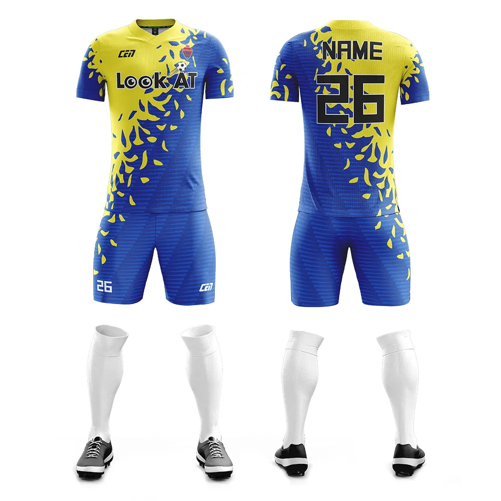 OEM ODM Adults Soccer Uniform Cheap Quick Dry Soccer Jerseys