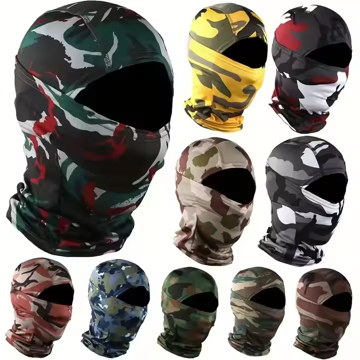 Polyester Cat Face Cover Face Mask Ski Mask Breathable Balaclava for Music Festival Raves Halloween Party All-Season Use