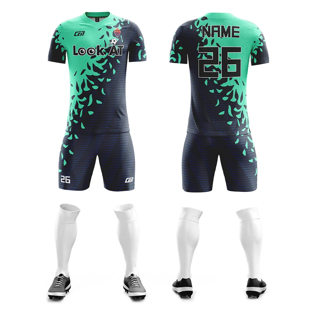 OEM ODM Adults Soccer Uniform Cheap Quick Dry Soccer Jerseys