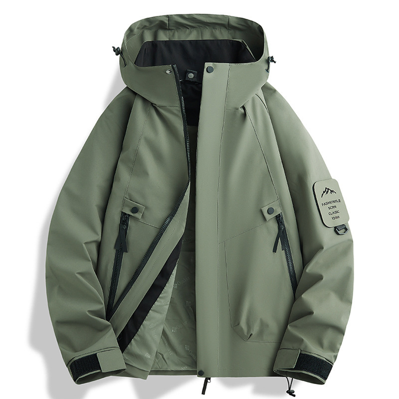Men&prime;s Spring and Autumn Light Outdoor Windproof and Waterproof Jacket