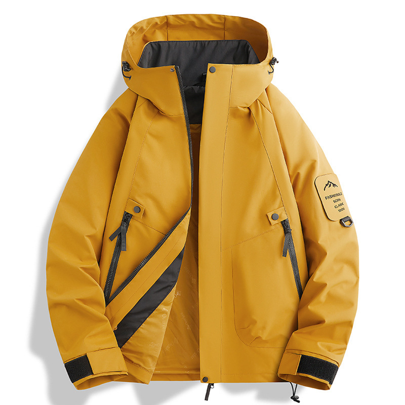 Men′s Spring and Autumn Light Outdoor Windproof and Waterproof Jacket