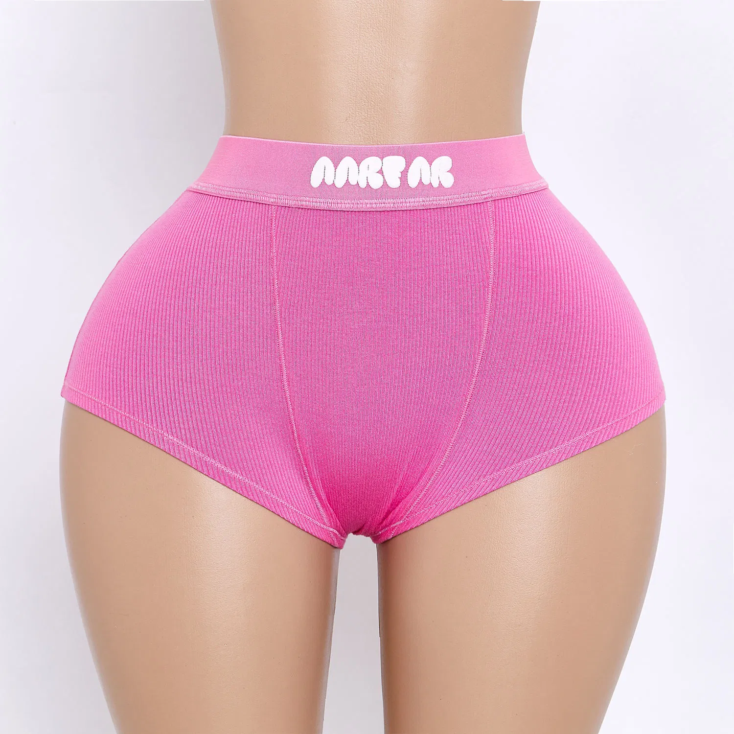 Two Piece Set Embroidery Logo Women Skinny Sets Knitted Sweater Shorts for Women Set
