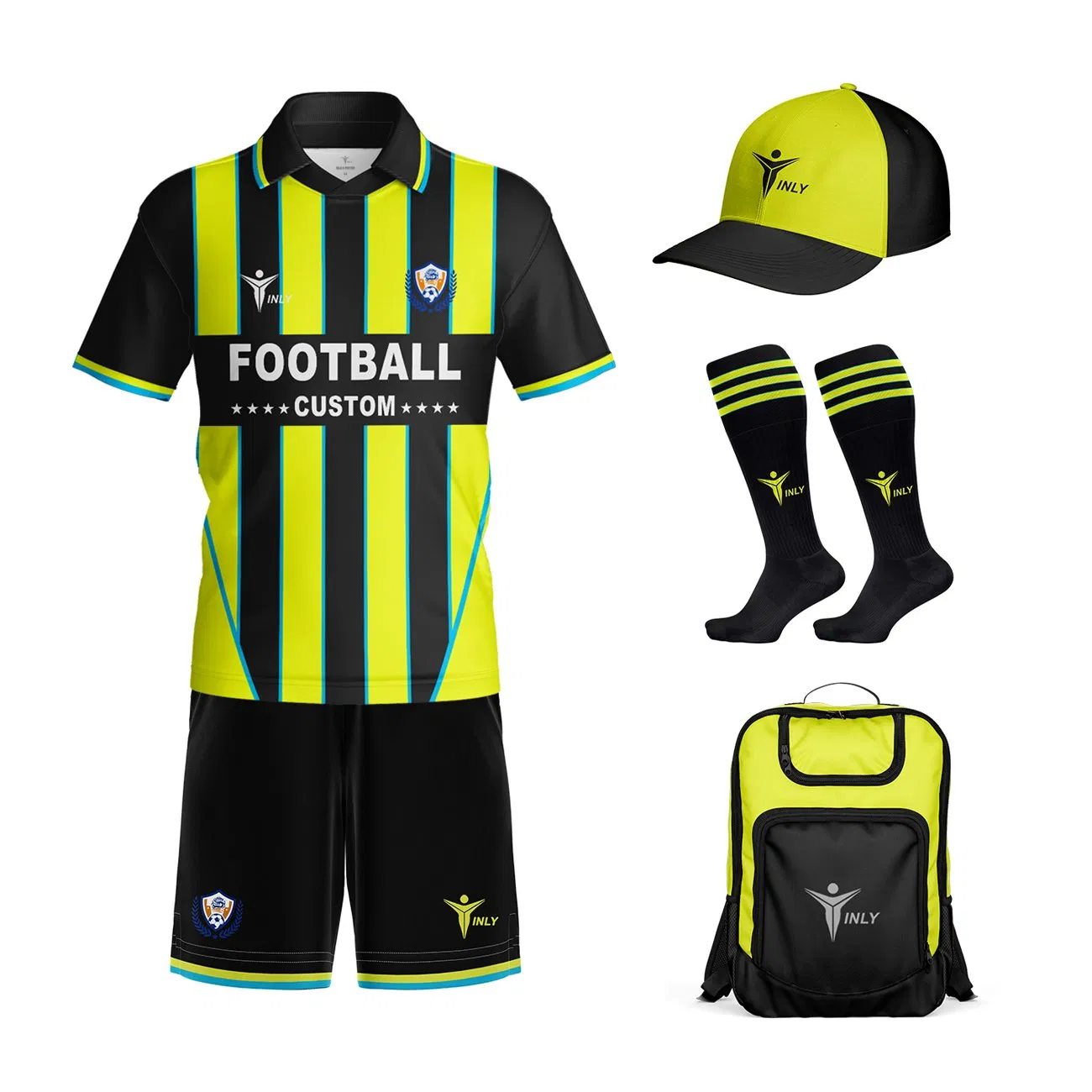 High Quality Men Football Kit Wholesale Custom Sublimation Kid Soccer Jersey Set