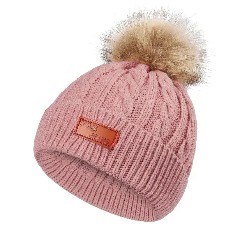 Wholesales Factory Warm and Cozy Knitted Hat Winter Woolen Cap Comfortable Solid Plain Beanie