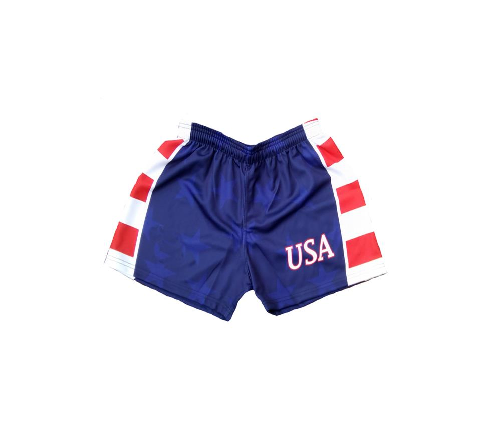 Fully Sublimation Rugby Shorts/Basketball/Afl Footy Shorts with Custom Design