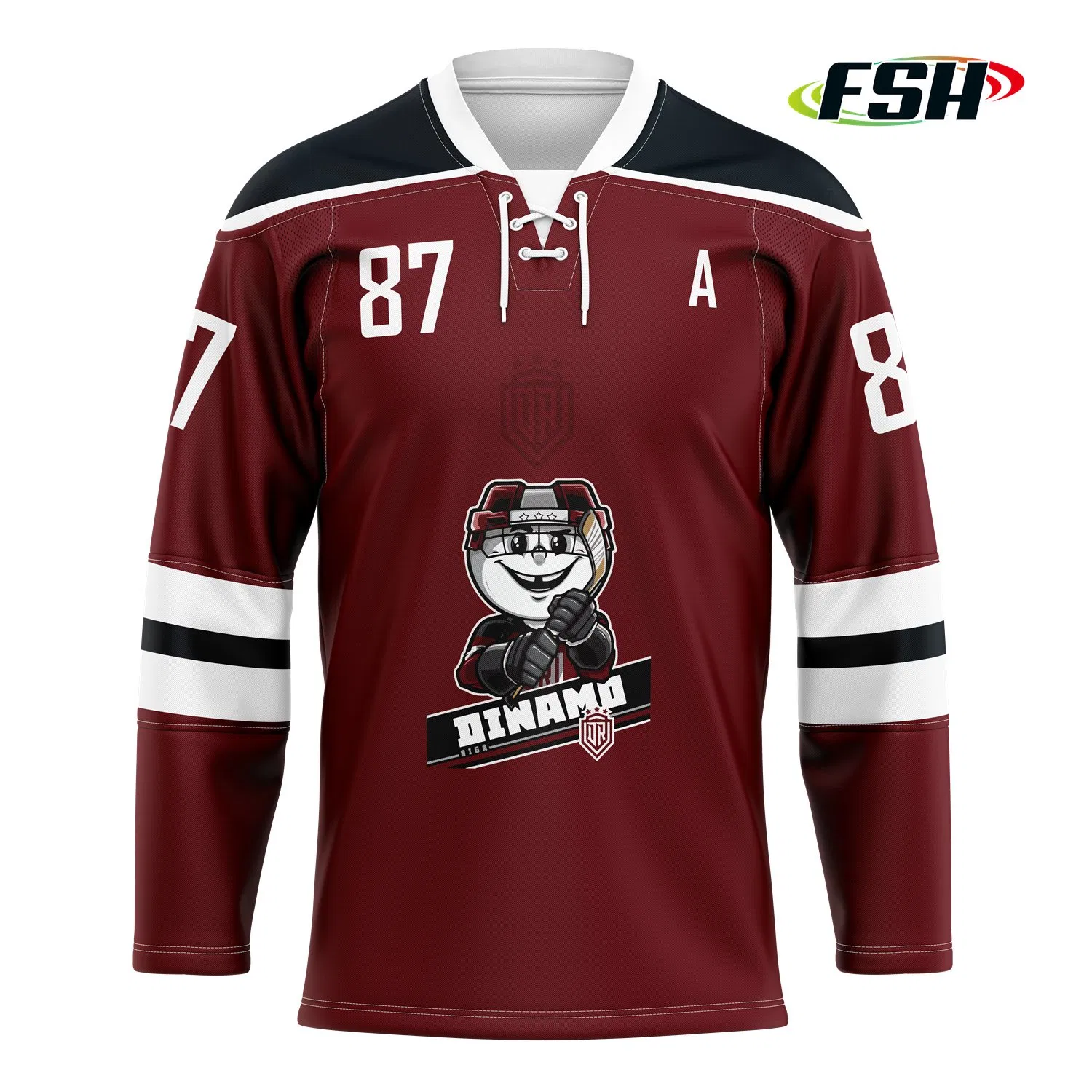 Cheap Sublimated Ice Hockey Jerseys Custom Logo Lace up Uniforms Sports Wear