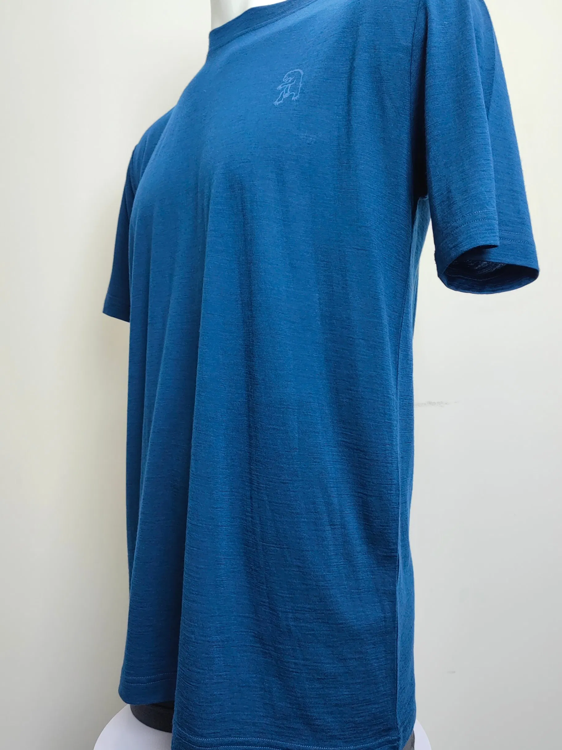 Mens Sports Merino Wool Short Sleeve Cycling Bicycle Jersey Tee