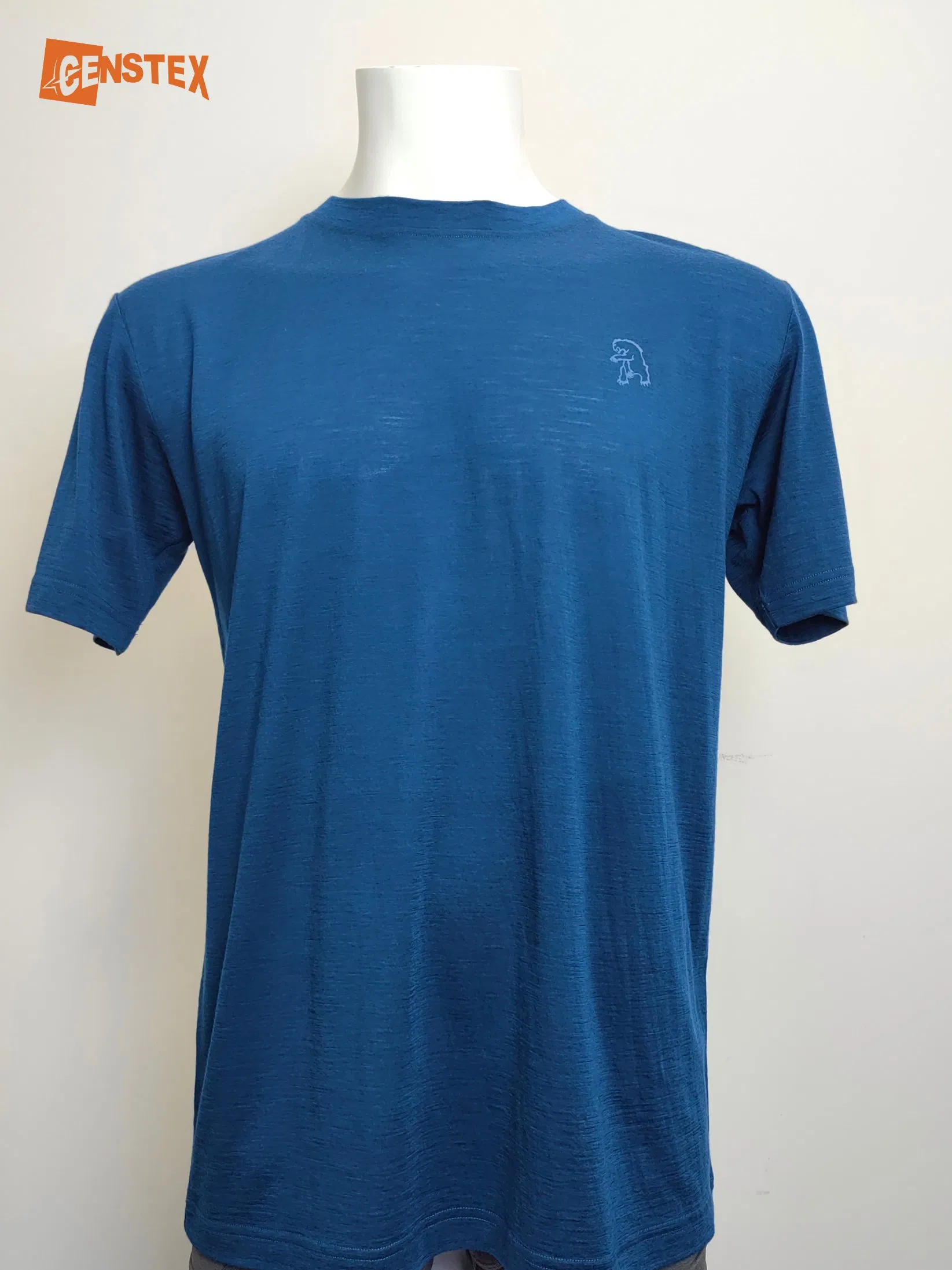Mens Sports Merino Wool Short Sleeve Cycling Bicycle Jersey Tee