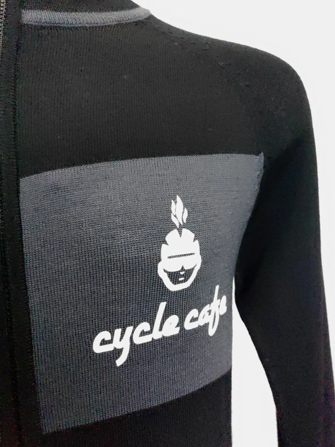 Men&prime;s Sports Merino Wool Cycling Bicycle Jersey MID Layer Jacket