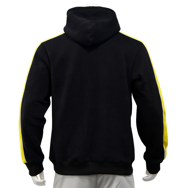 Healong Fashion Style Leisure Hoody Wholesale Men Blank Sports Wear Custom Black Hoodie Sweatshirts