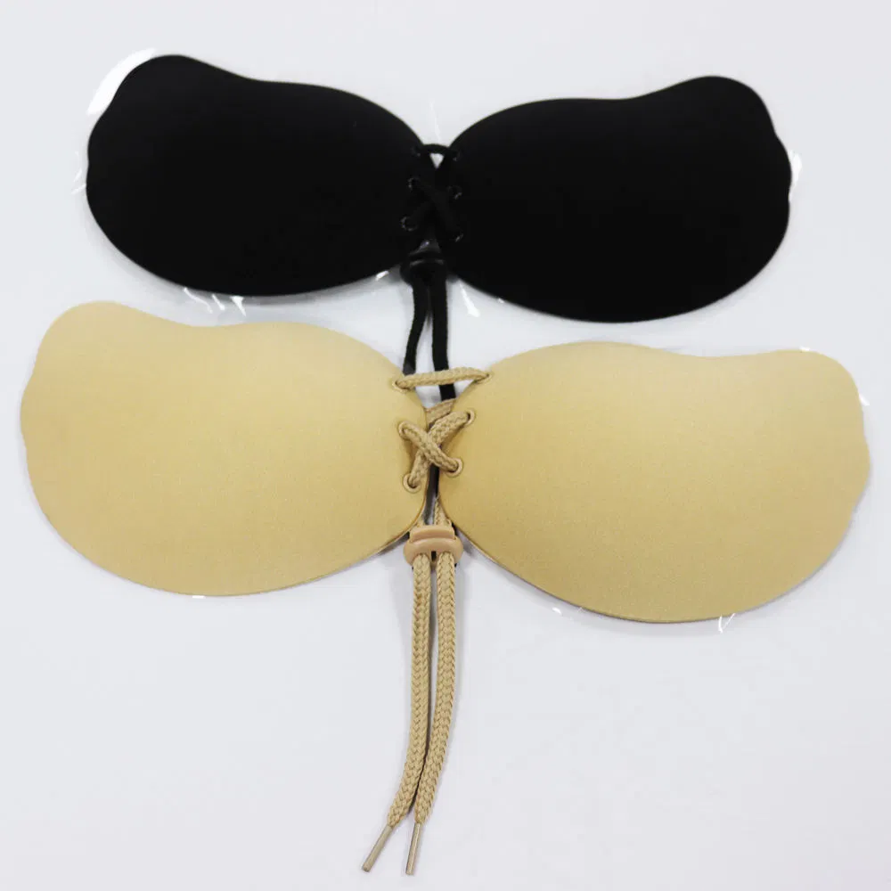 Sexy Women′s Bra Without Straps, Push up, Invisible Strapless Adhesive Strapless Bra