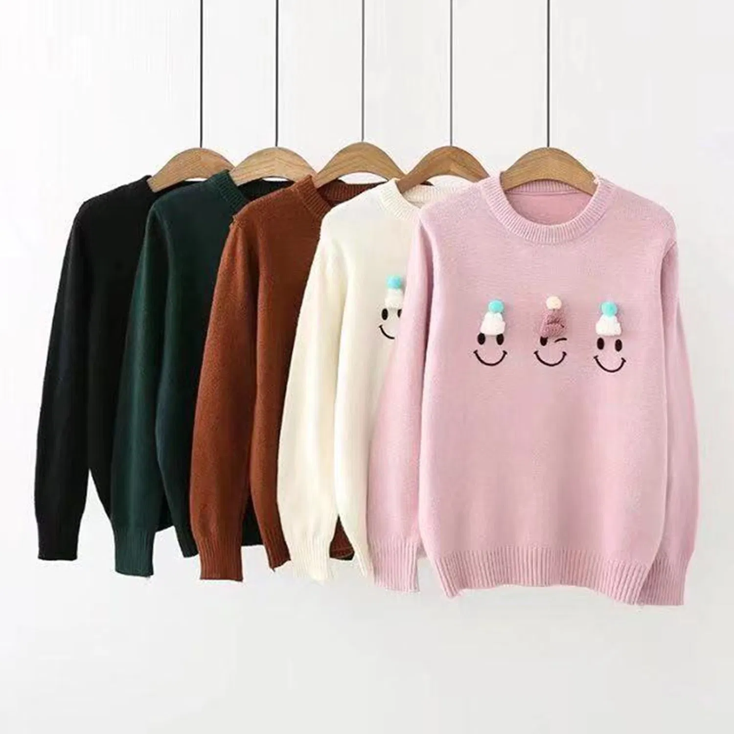 Beautiful Women&prime;s Black Sweater