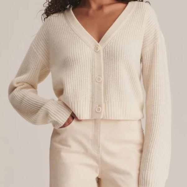 Factory-Direct Women Fashion Autumn/Winter V-Neck Button Fisherman Ladies Sweater Cardigan Jumper
