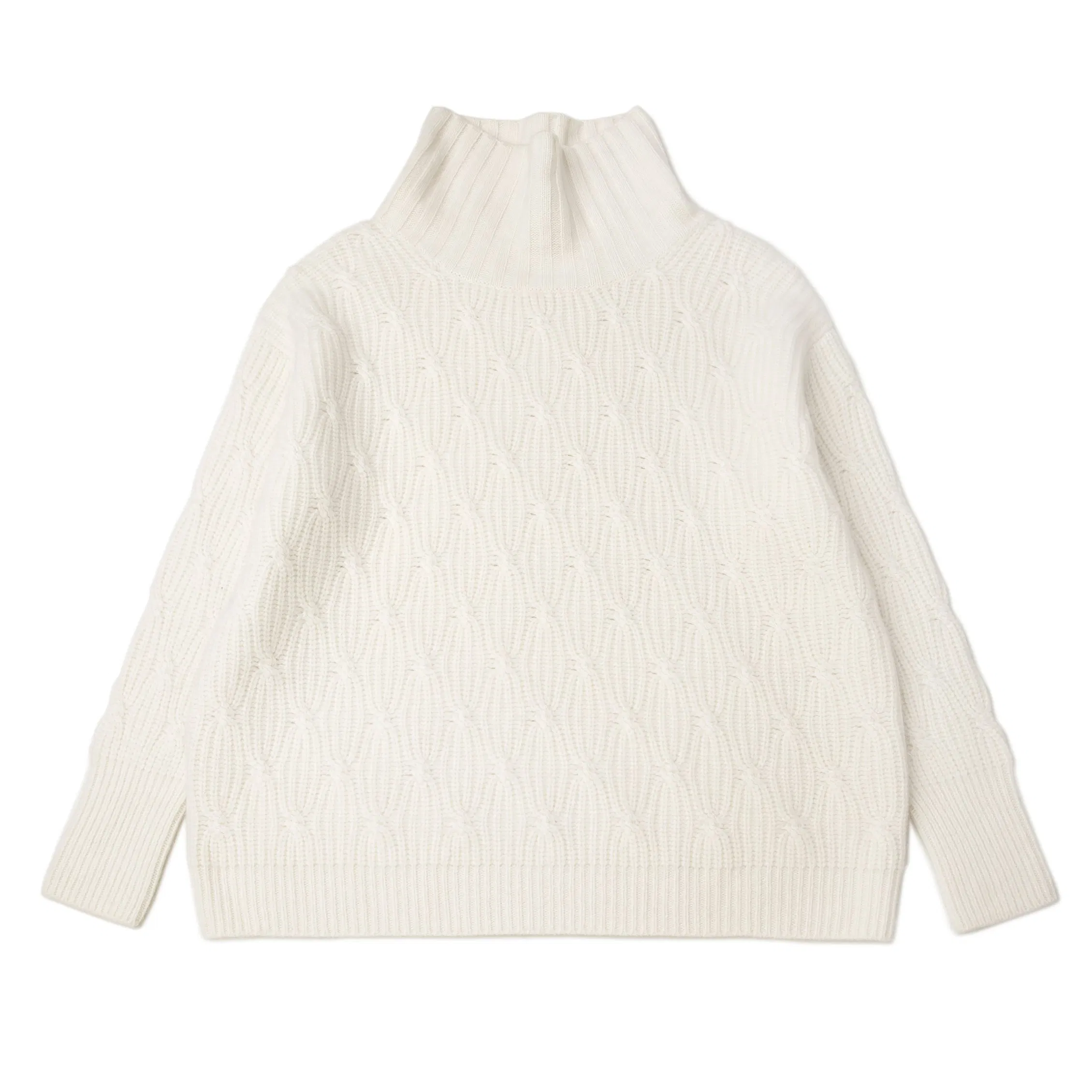 Luxury Pure Cashmere Sweater Knitting Women Turtule Neck Pullover Elegant Oversize Knitwear Premium Cashmere Pullover