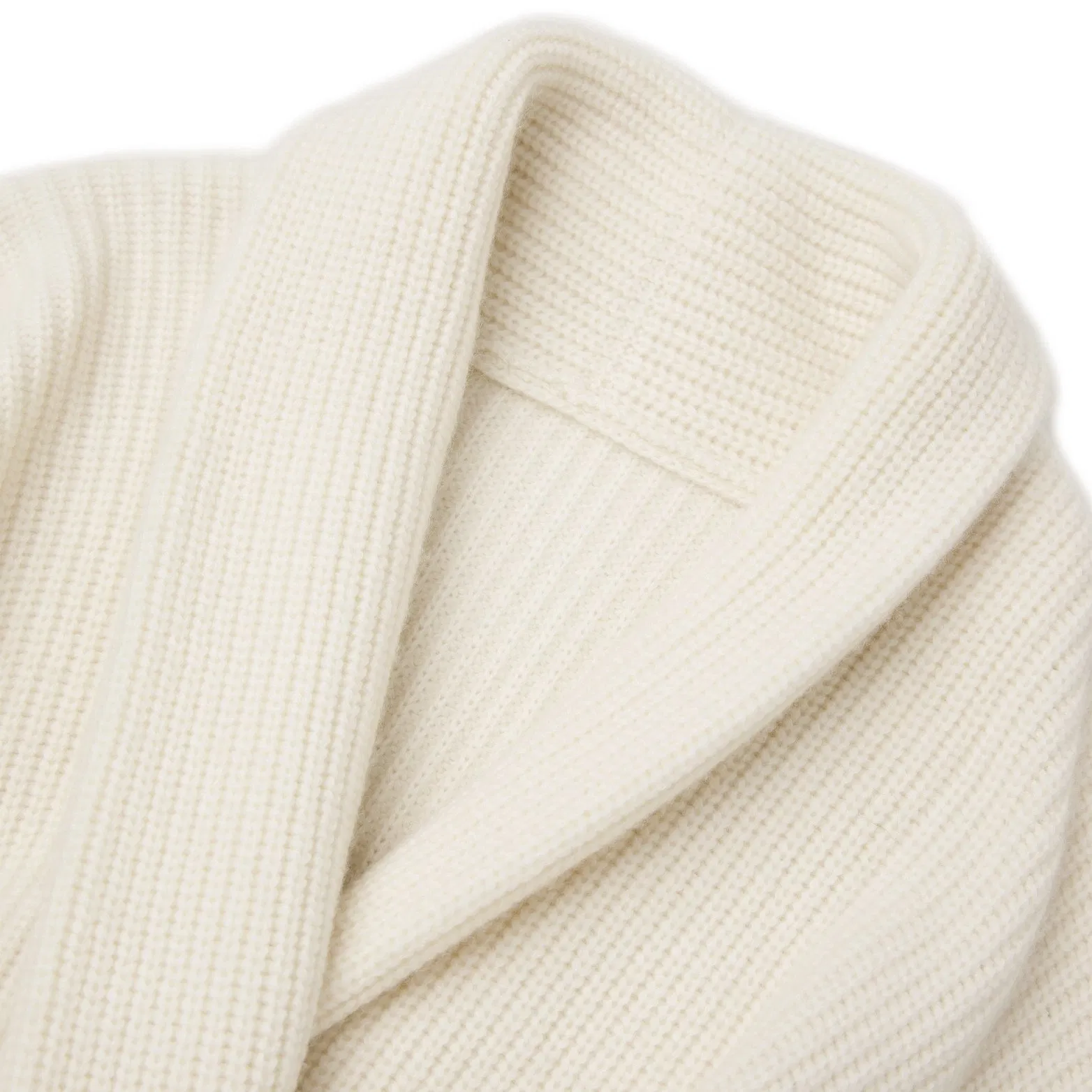 Premium Cashmere Sweater Knitting High-End Long Knitwear Luxurious Shawl Neck Cashmere Cardigan