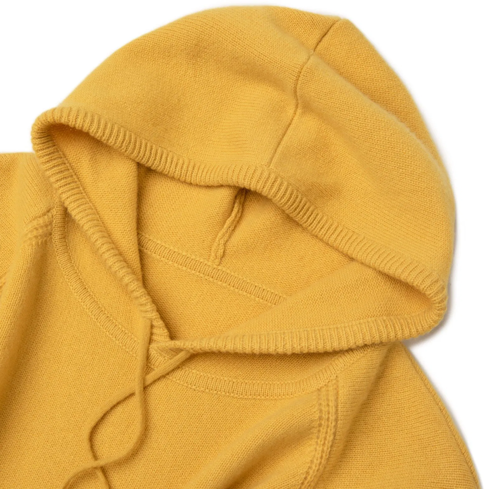 Knitting Hoodie Pullover Elegant Detail Raglon Sleeve Hooded Knitwear Pure 100% Women Cashmere Sweater