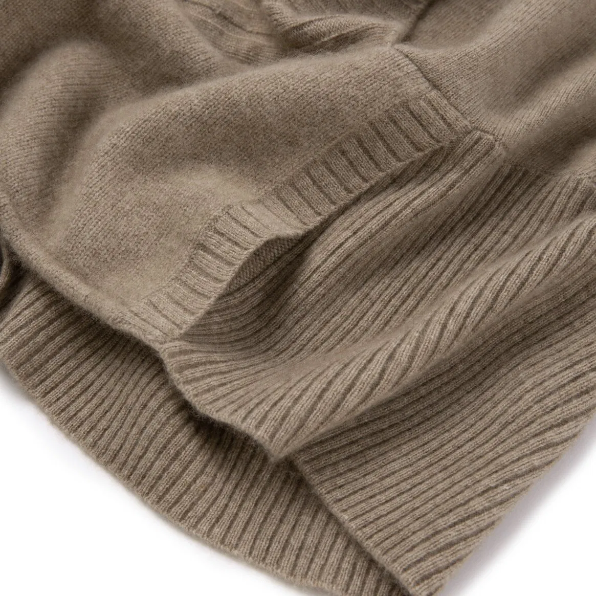 Luxurious Women&prime;s V Neck Cashmere Vest with Practical Pocket