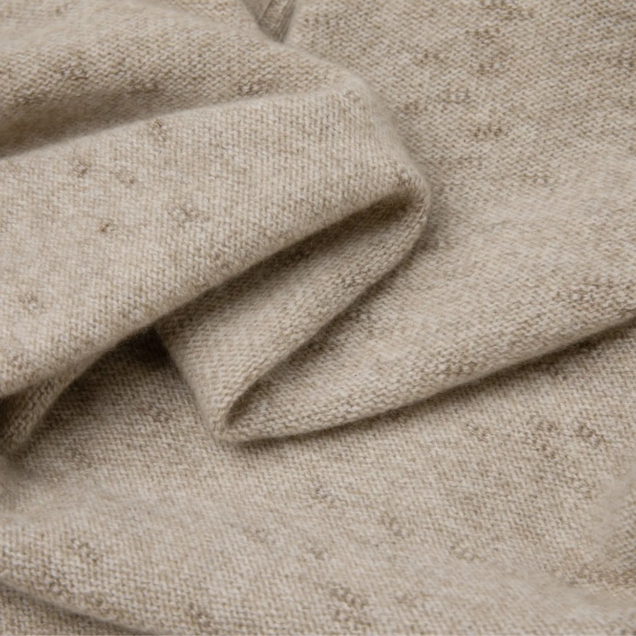 High End Pure Cashmere Sweater Knitting Women Basic Crew Neck Saddle Shoulder Unique Fancy Yarn Premium Cashmere Knitwear