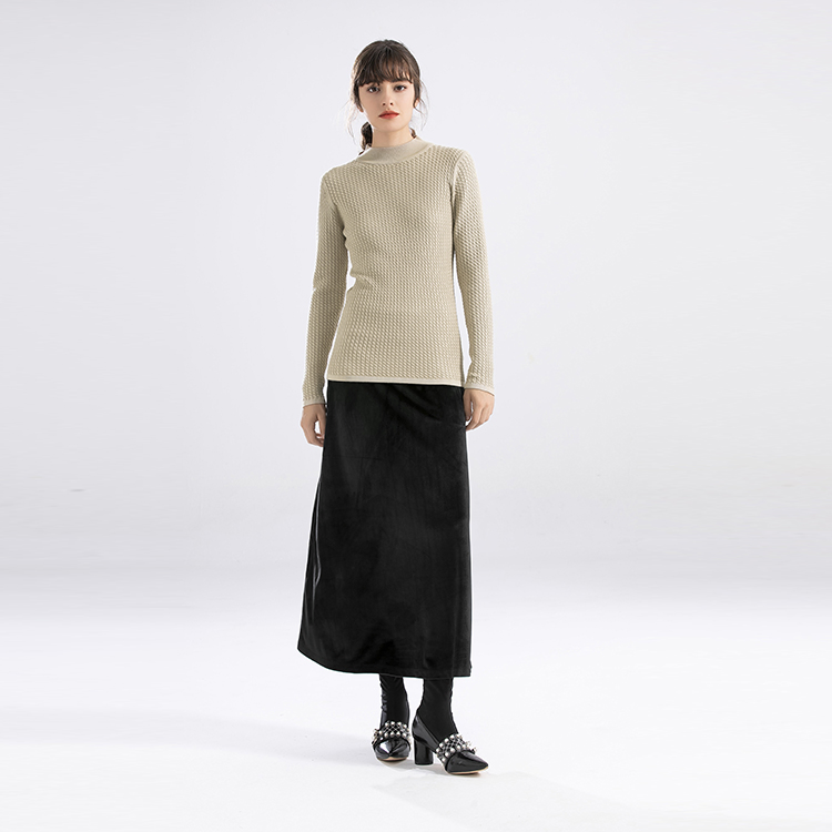 Women&prime;s Pullover Sweater - Durable Yarn Dye with Anti Pilling Feature