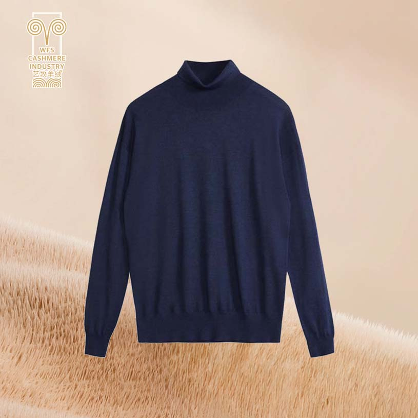 Sustainable Fabric Custom Pullover Men&prime;s Cotton Polo Crochet Sweater Shirt for Men Knitwear Men&prime;s Sweaters Knit Polo