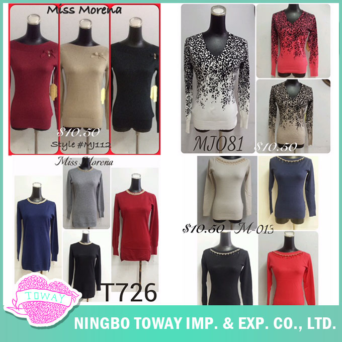 Spring Knitwear Clothing Long Style Ladies Vintage Womens Knitwear Sale