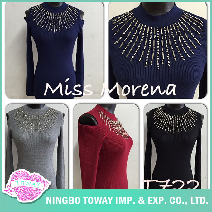 Spring Knitwear Clothing Long Style Ladies Vintage Womens Knitwear Sale
