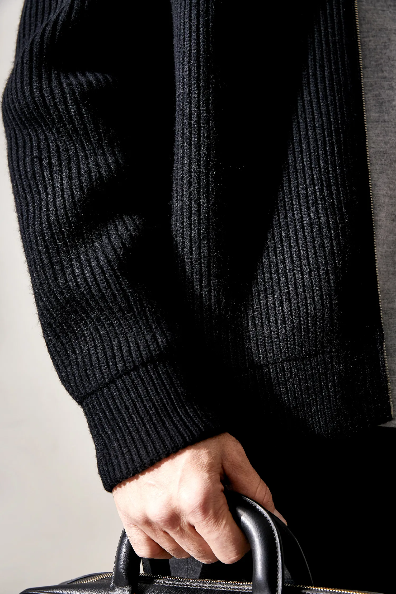 Square Fonda Top Quality Cashmere Cardigan Custom Sweater Cashmere Coat for Men