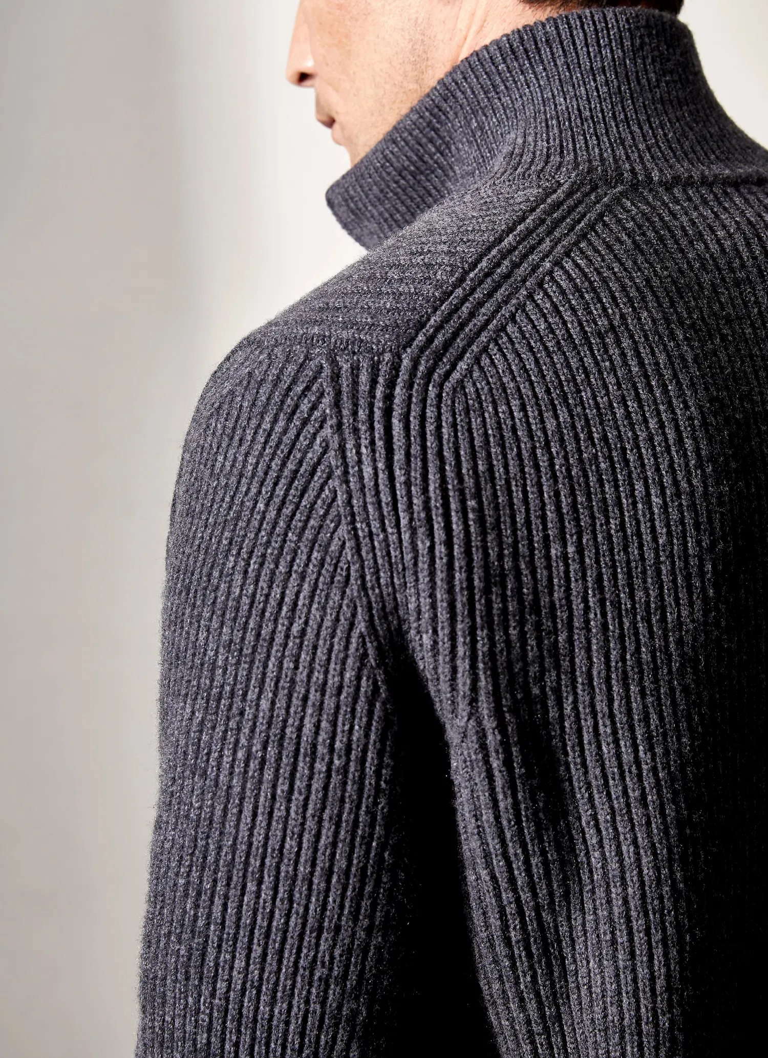 Square Fonda Top Quality Cashmere Cardigan Custom Sweater Cashmere Coat for Men