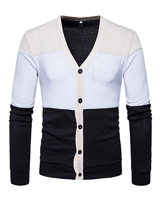 Custom Brand Men&prime;s Fashion Knitted Sweater Cardigan