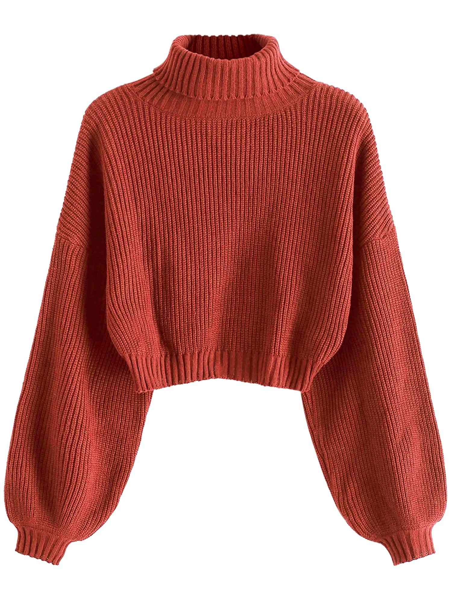Customized Trendy Queen Women&prime;s Oversized Knit Crewneck Sweaters