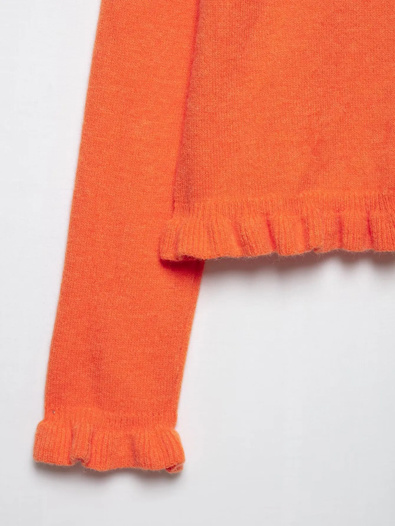 Za Women&prime;s Clothing Stacked Design Casual Knitted Women&prime;s Jacket Long Sleeved Buckle