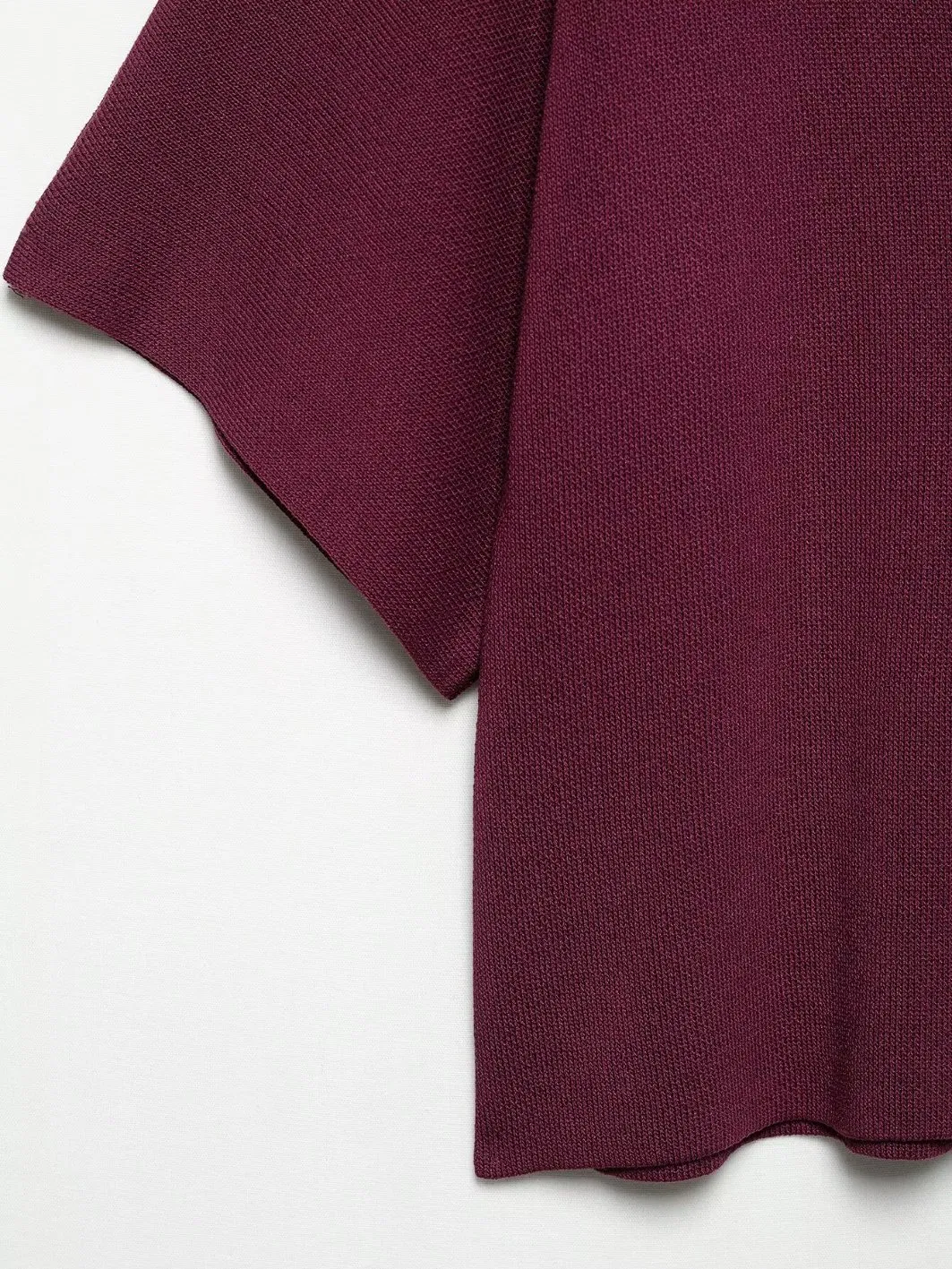 Za Women&prime;s Clothing Casual Single Breasted V-Neck Knitted Top Short Sleeves