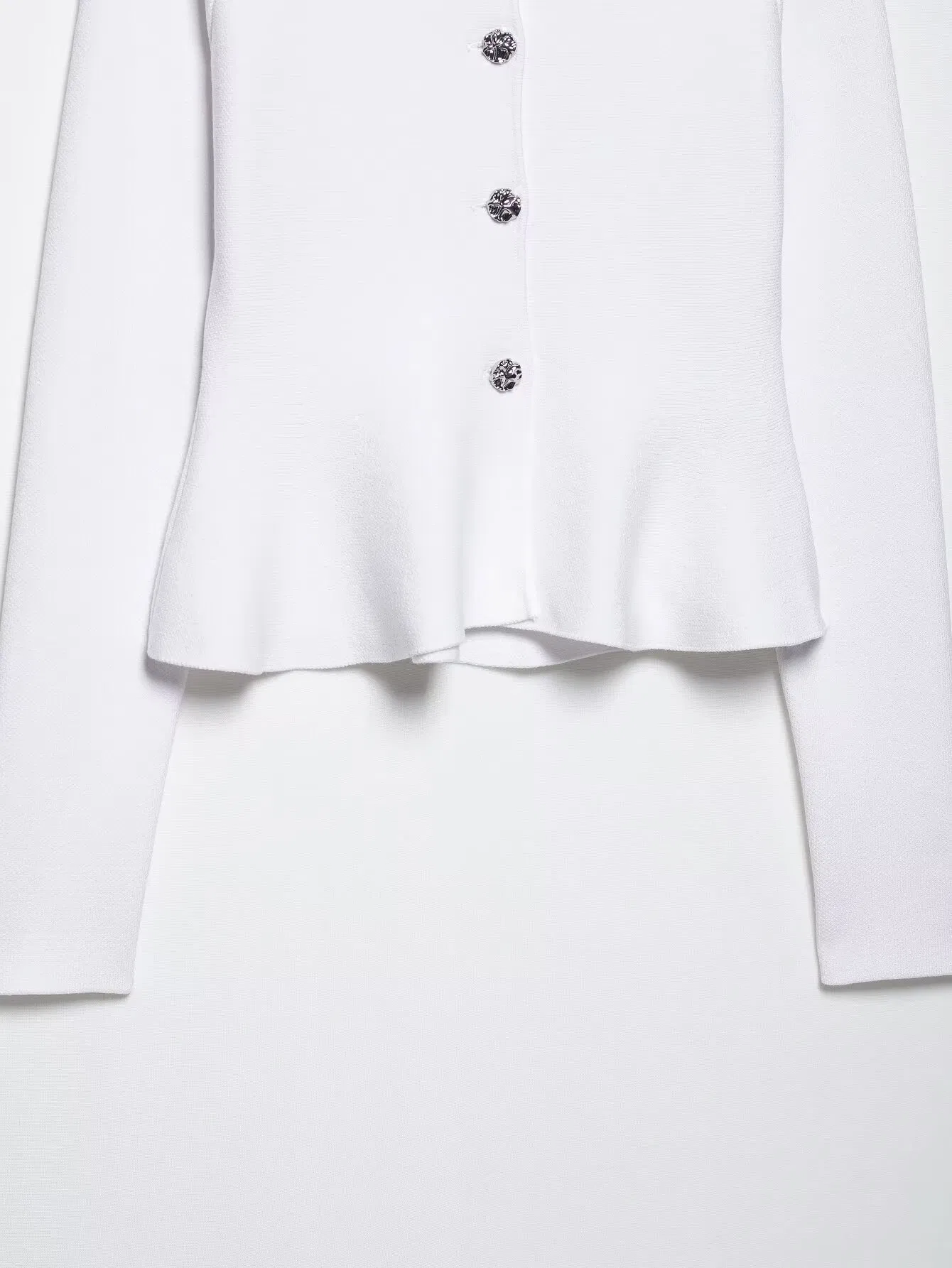 Za Women&prime;s Clothing Short Skirt Style Hem Knit Women&prime;s Jacket+Skirts Suit