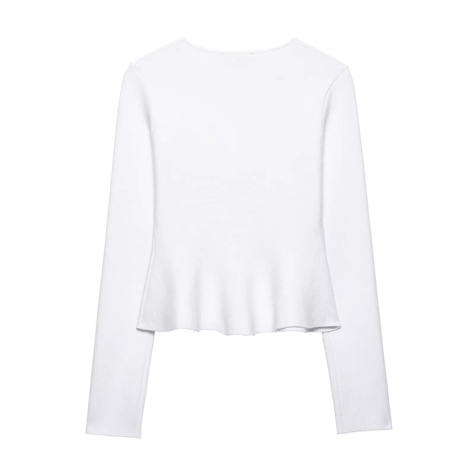 Za Women&prime;s Clothing Short Skirt Style Hem Knit Women&prime;s Jacket+Skirts Suit