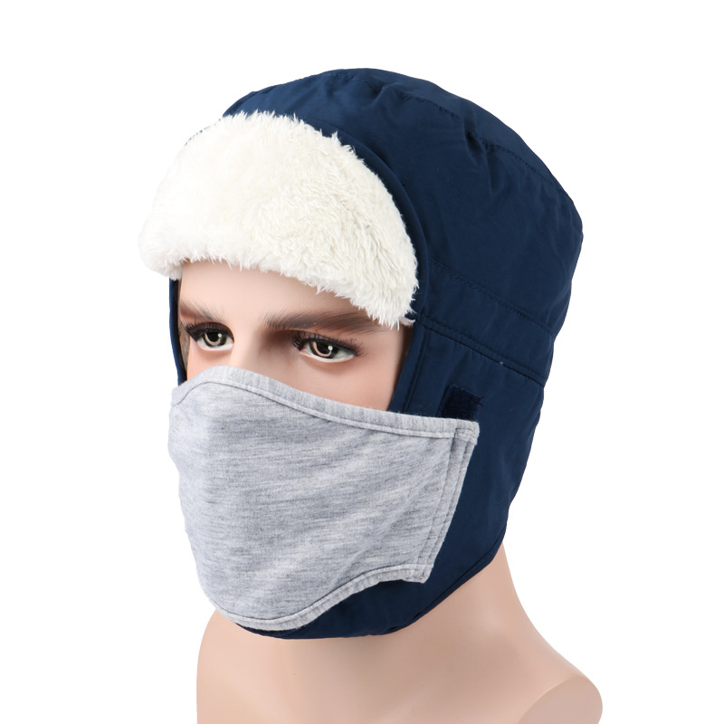 Winter Trapper Trooper Aviator Eskimo Hat with Ear Flaps for Cold Weather