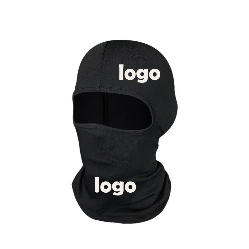 Designer Ski Masks Full Face Cover Ski Mask One Hole Spandex Ski Mask Balaclava for Men Women