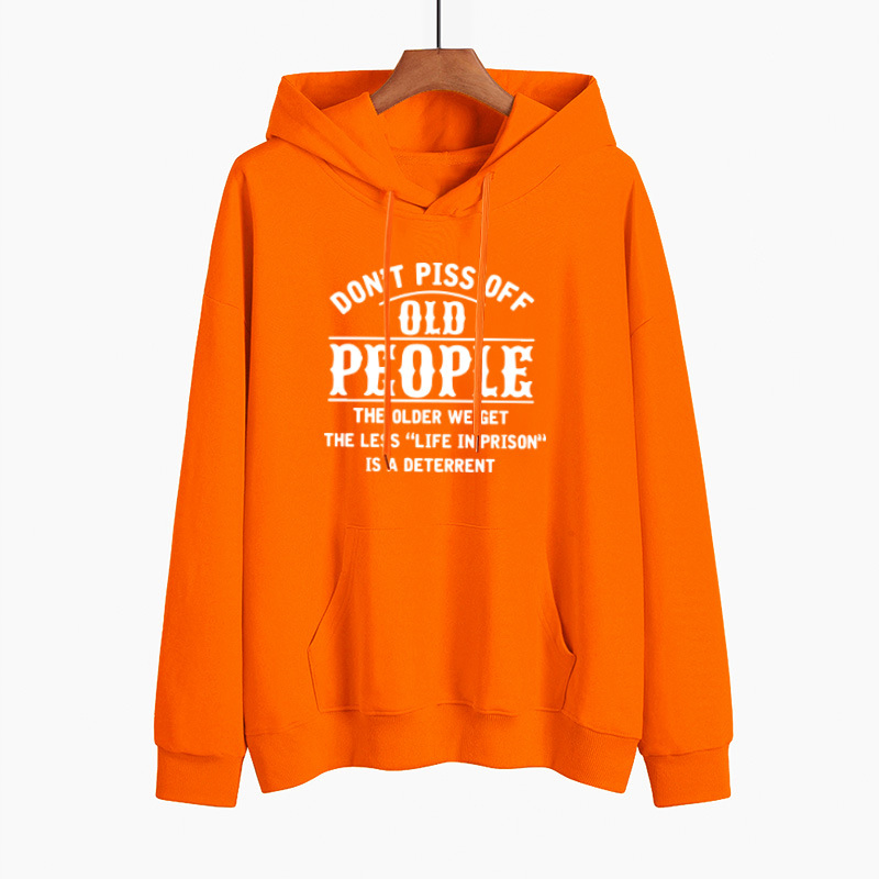 Lady Comfortable Fleece Cotton Flannel Thickened Plain Hoody Girl Men Shirt Hooded Sweater