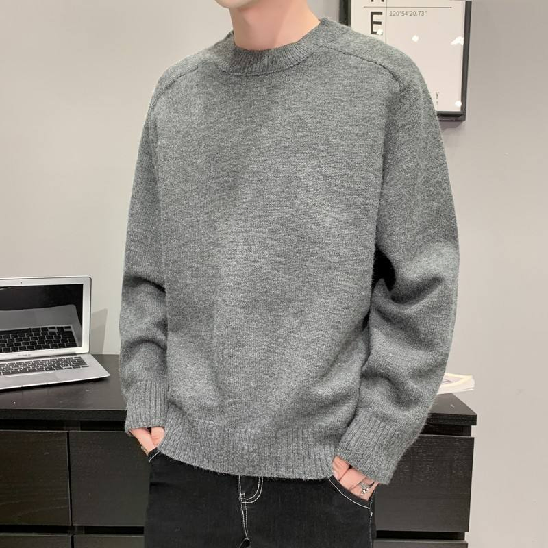 Winter 2022 Solid Color Simple Basic Turtleneck Sweater Men′s Casual Long Sleeve Sweater