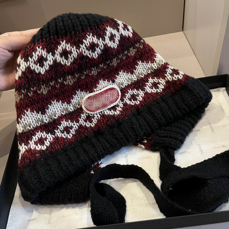 New Hat Ladies Exclusive Cute Fashion Luxury Brand Designer Baseball Cap Winter Warm Beanie Hat