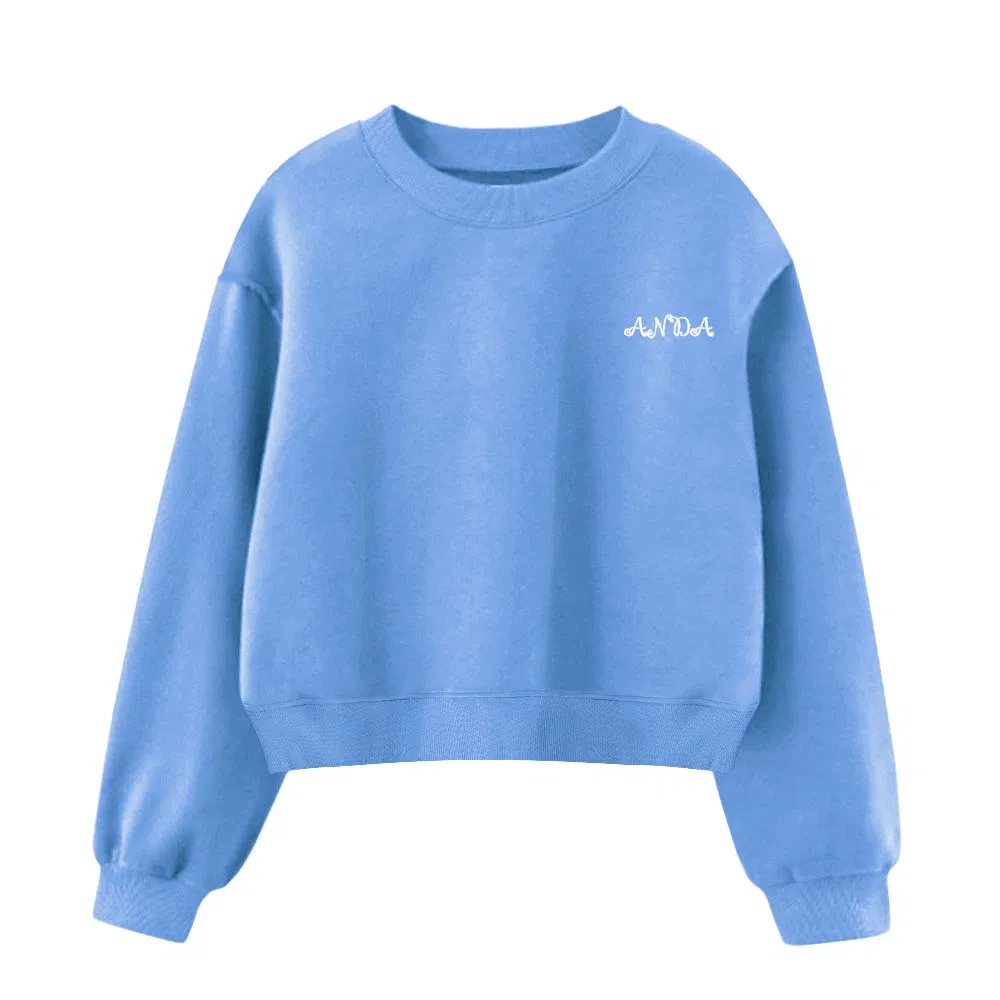 OEM Wholesale Custom Your Own Brand Printed Logo Cotton Men Oversized Crop Blank Hoodie