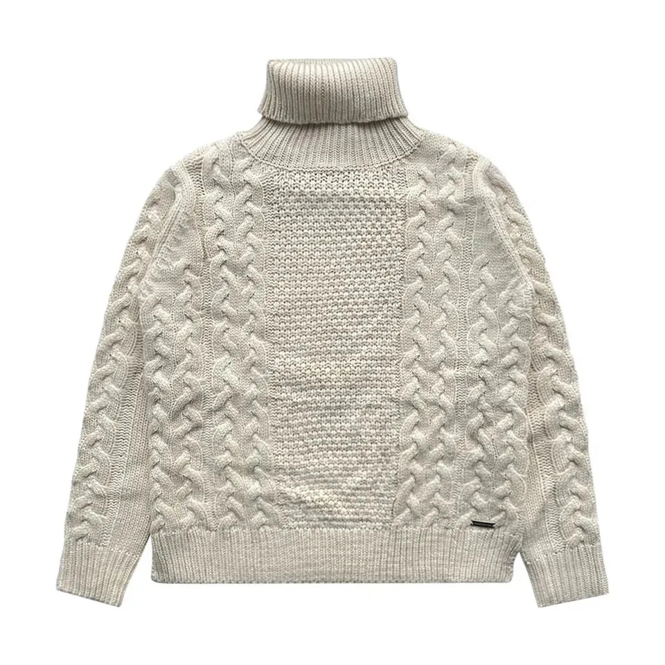 Wholesale Custom Oversized Knitted Pullover Sweater for Men