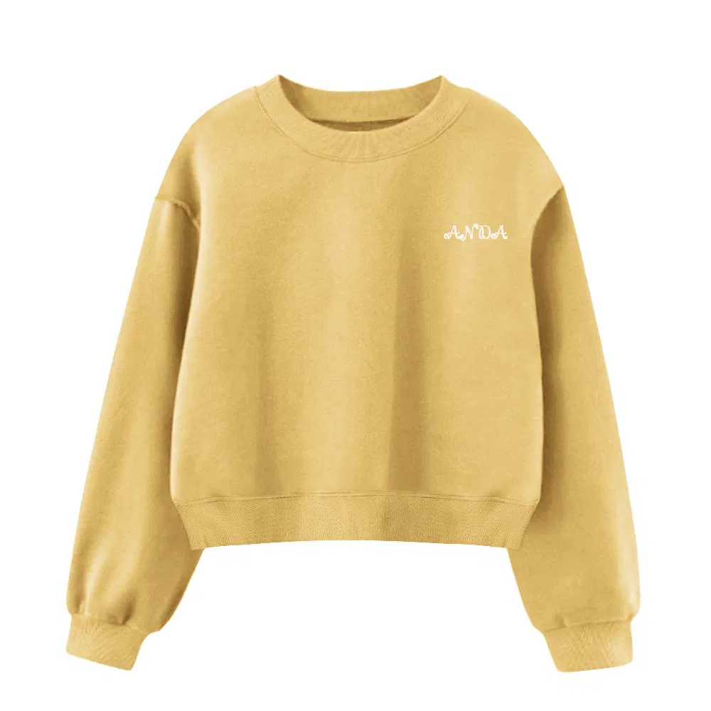 OEM Wholesale Custom Your Own Brand Printed Logo Cotton Men Oversized Crop Blank Hoodie