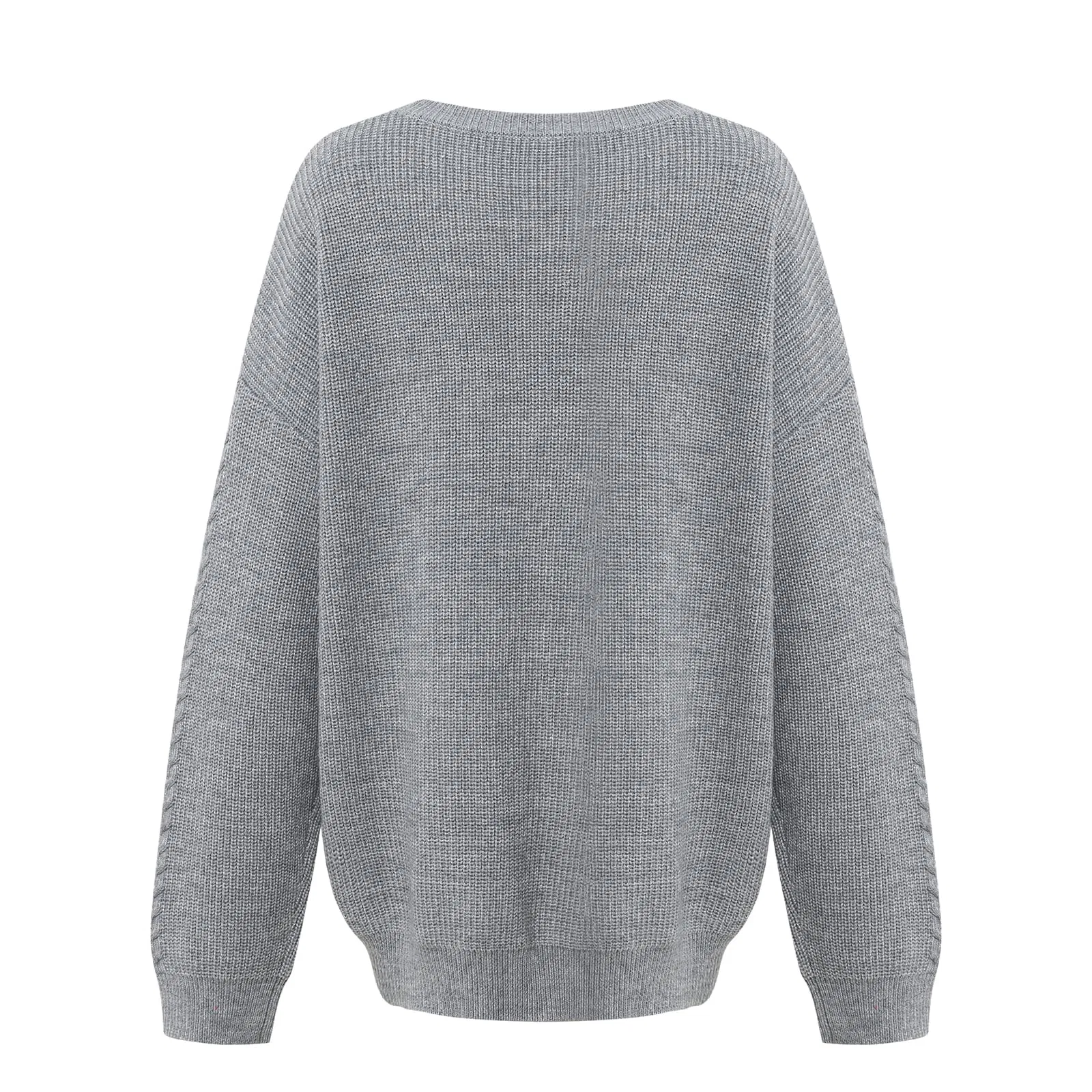 Customized Fashionable and Comfortable Sweater for Man Soft and Lightweight Knitted Top