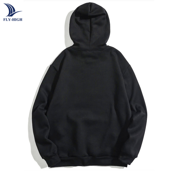 Hot Sale Men&prime;s Pullover Fitted Hoodie 50% Cotton 50% Polyester Hoodie with Fleece Lining