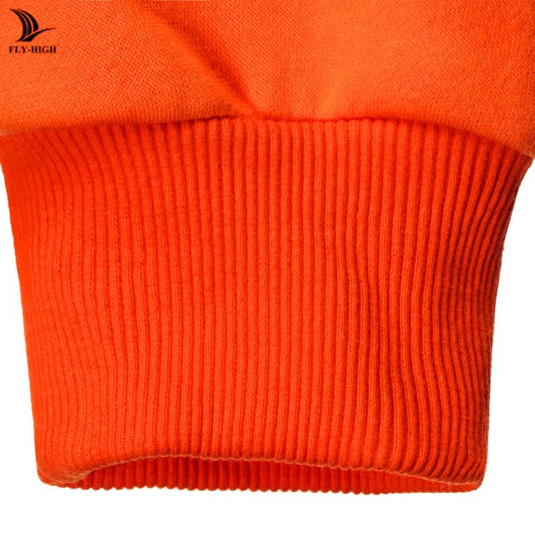 2019 Wholesale Custom Orange Color Print Letter Logo Men Jogging Suit Women Sweatshirt From China