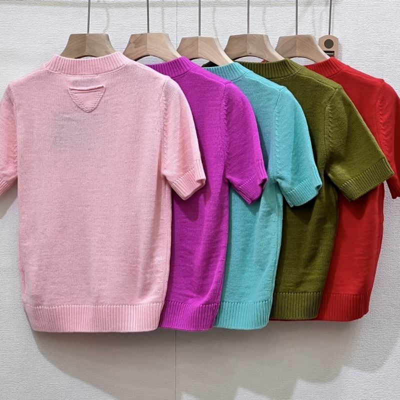 Fashion Knitted Cardigan Sweater Designer Luxury Wholesale Fashion Sweater Seahorse Wool 5A Top Quality Luxury Designer Clothes Wool Designer Knitted T-Shirt