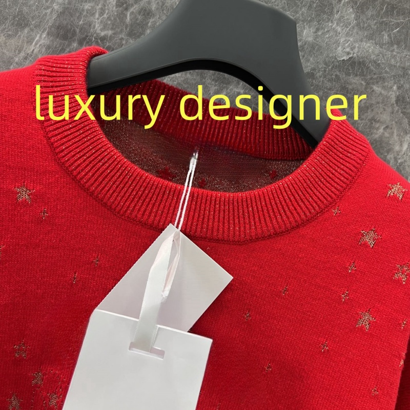 Advanced Original Quality Versatile Leisure Luxury Fashion Popular Trendy 1: 1 Copy Brand Replica Women Like Designer Pullover Sweater